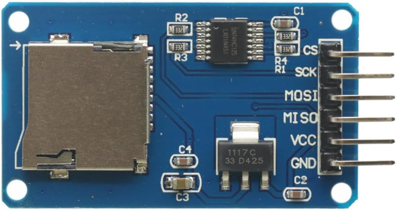 GODIYMODULES 4Pcs Micro SD Storage Expansion Board Micro SD TF Card Memory Shield Module SPI for Arduino SD Card Module UNO R3 MEGA 2560 Due - Image 5